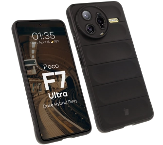 Etui Bizon Tur do Xiaomi Poco F7 Ultra Czarny