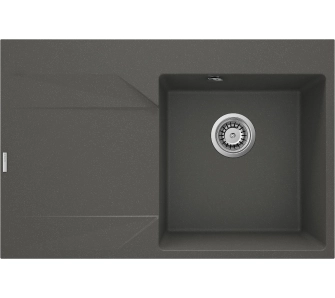 Zlewozmywak Deante Evora ZQJ_T11L Granitowy Antracyt