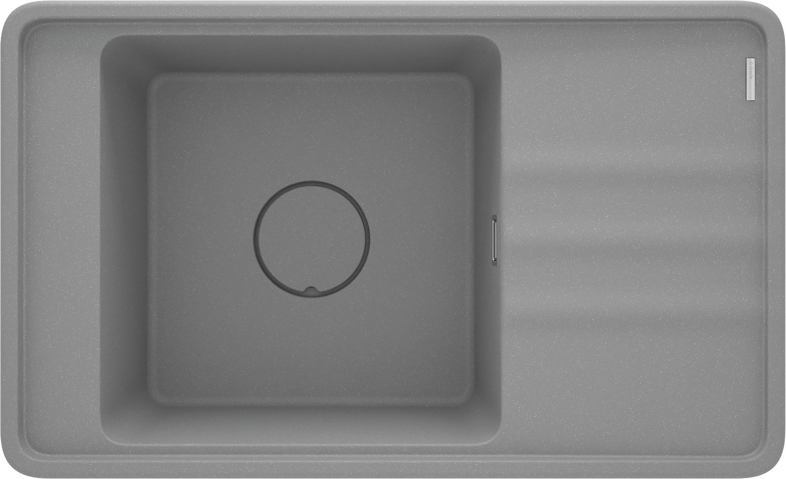 Zlewozmywak Deante Momi ZKM_S11B Granitowy Szary