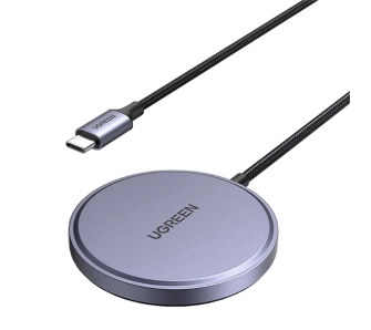 Ładowarka indukcyjna UGREEN MagSafe W703 15W 1,5m Szary