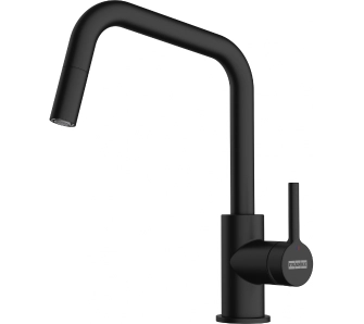 Bateria Franke Lina U Pull-out Czarny Mosiądz