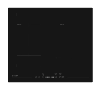 Płyta indukcyjna Sharp KH-6I35NS0K-EU 59cm
