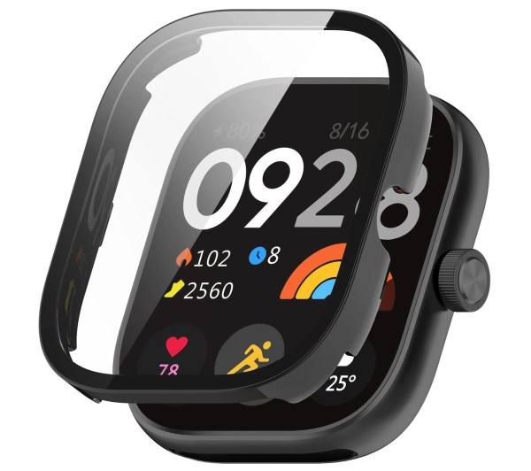 Bizon ze szkłem do Xiaomi Redmi Watch 5 czarny