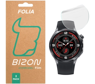 Folia ochronna Bizon matowa Film Sun do OnePlus Watch 3, 2 sztuki