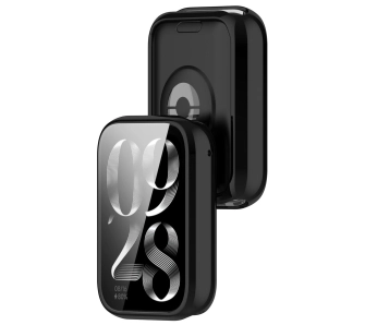 Nakładka na tarczę Bizon Felipe do Xiaomi Mi Smart Band 9 Pro czarny