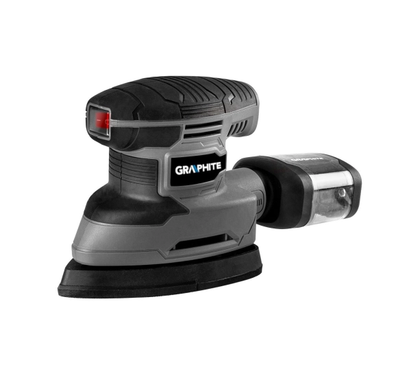 Szlifierka Graphite Szlifierka oscylacyjna delta 180W, stopa 140 x 140 x 80 mm 59G336