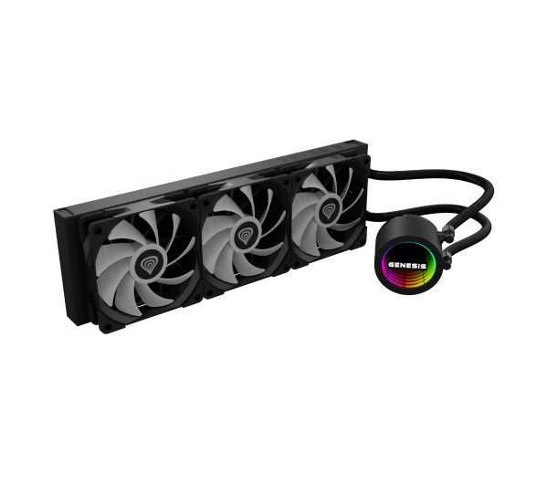 Genesis Hydria 360 ARGB Czarny - Kup na Raty - RRSO 0%