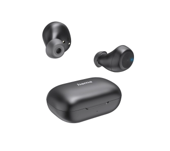 Słuchawki bezprzewodowe Hama Spirit Chop II Dokanałowe Bluetooth 5.3 Funkcje AI Czarny