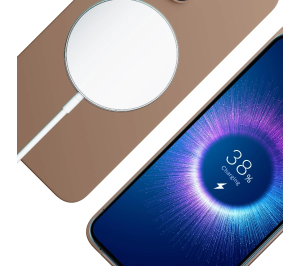 3mk Hardy MagSilicone Dark Gold do iPhone 15 Pro Max