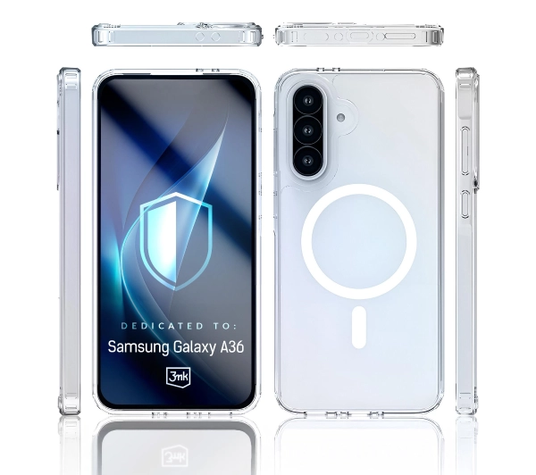3mk Armor MagCase do Samsung Galaxy A36 Przezroczysty
