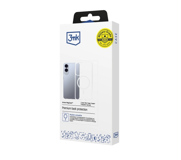 3mk Armor MagCase do Samsung Galaxy S25 Edge Przezroczysty