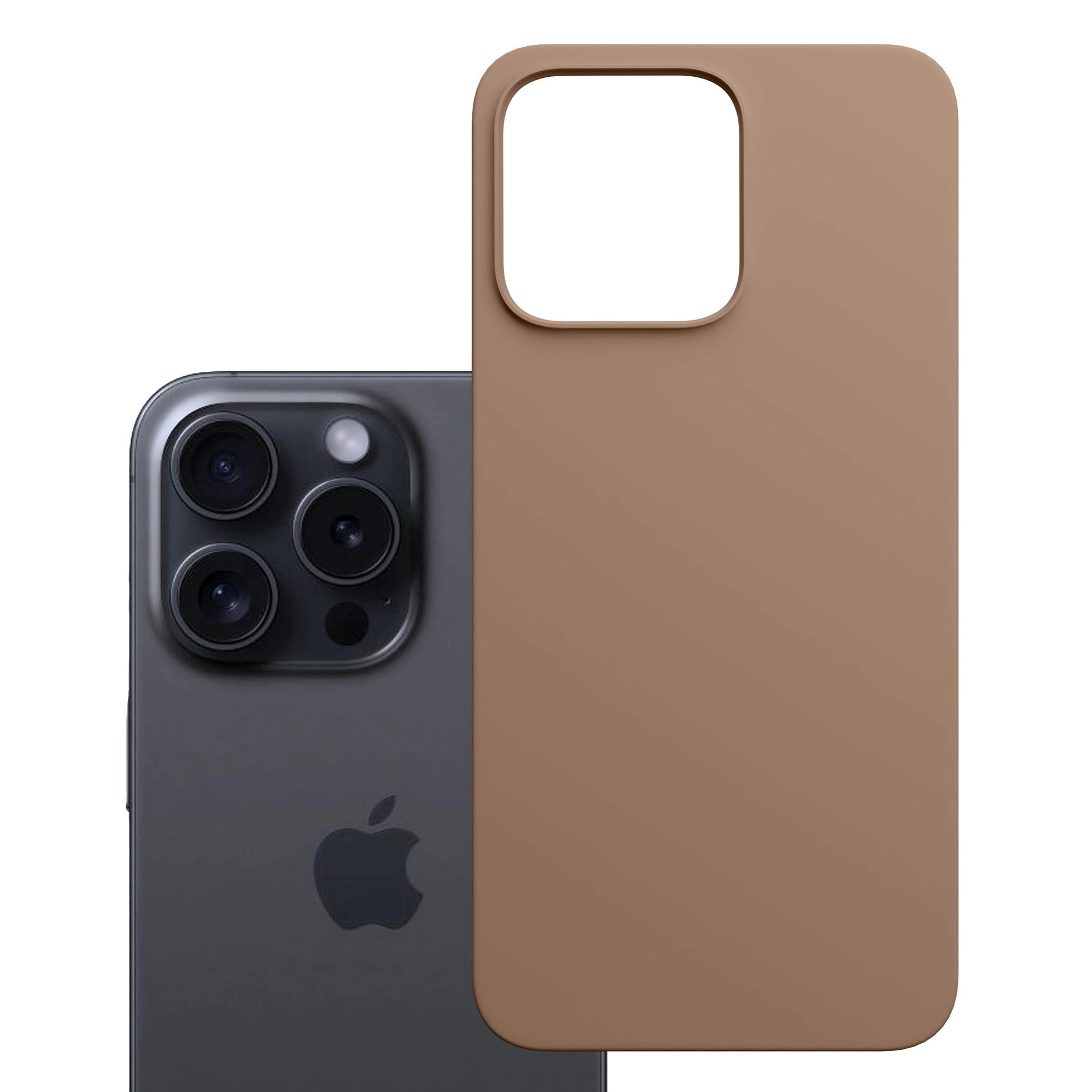 Etui 3mk Hardy MagSilicone Dark Gold do iPhone 15 Pro Złoty