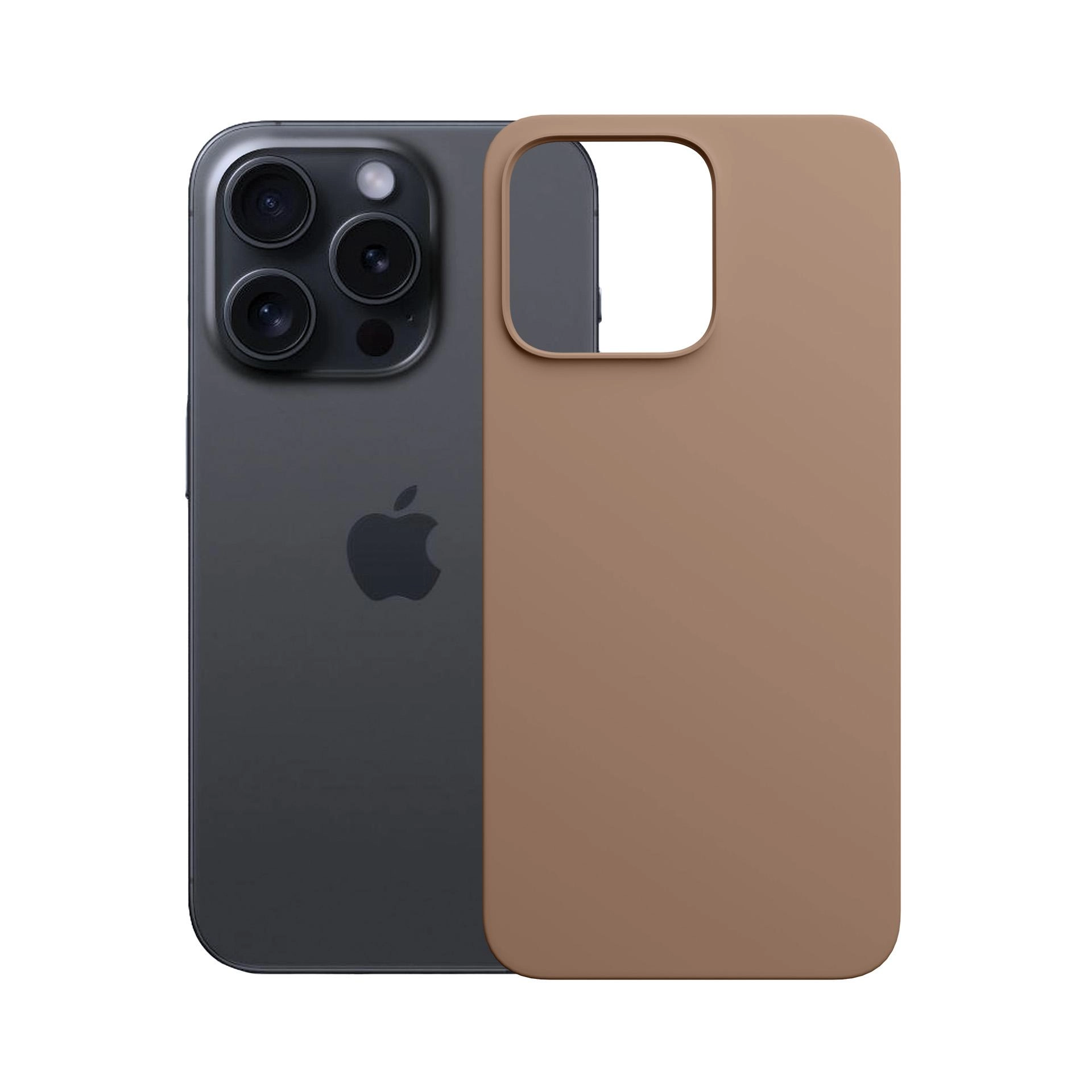 Etui 3mk Hardy MagSilicone Dark Gold do iPhone 15 Pro Złoty