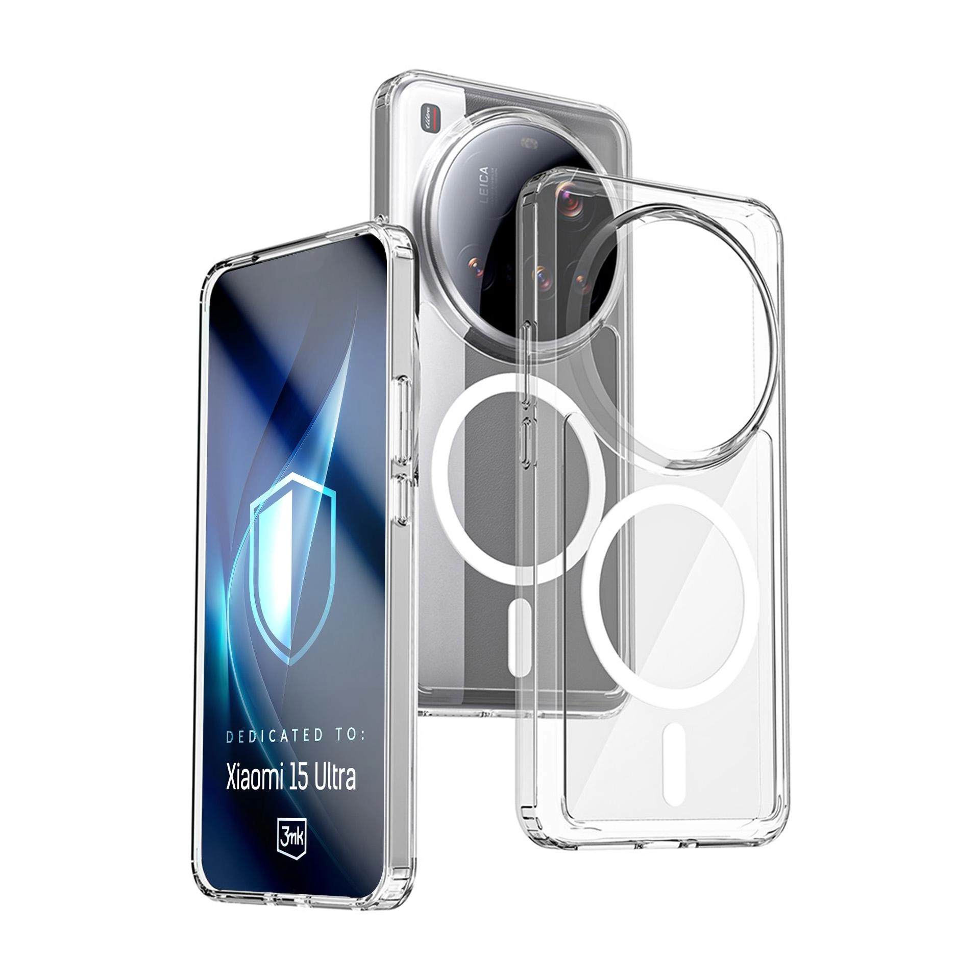 Etui 3mk Armor MagCase do Xiaomi 15 Ultra Przezroczysty