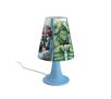 Philips Avengers table lamp blue 1x2.3W SELV 71795/36/16