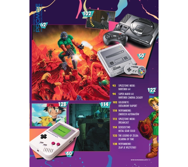 Promise Retro Wspomnienia lat 90. Cofnij się do najbardziej ekscytującej dekady w historii gier