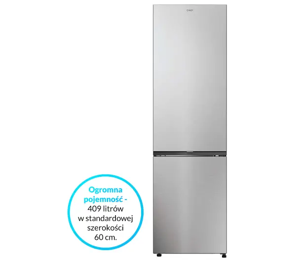 Candy FRESCO 300 ECN2CQTEX206 205cm Inox - Kup na Raty - RRSO 0%