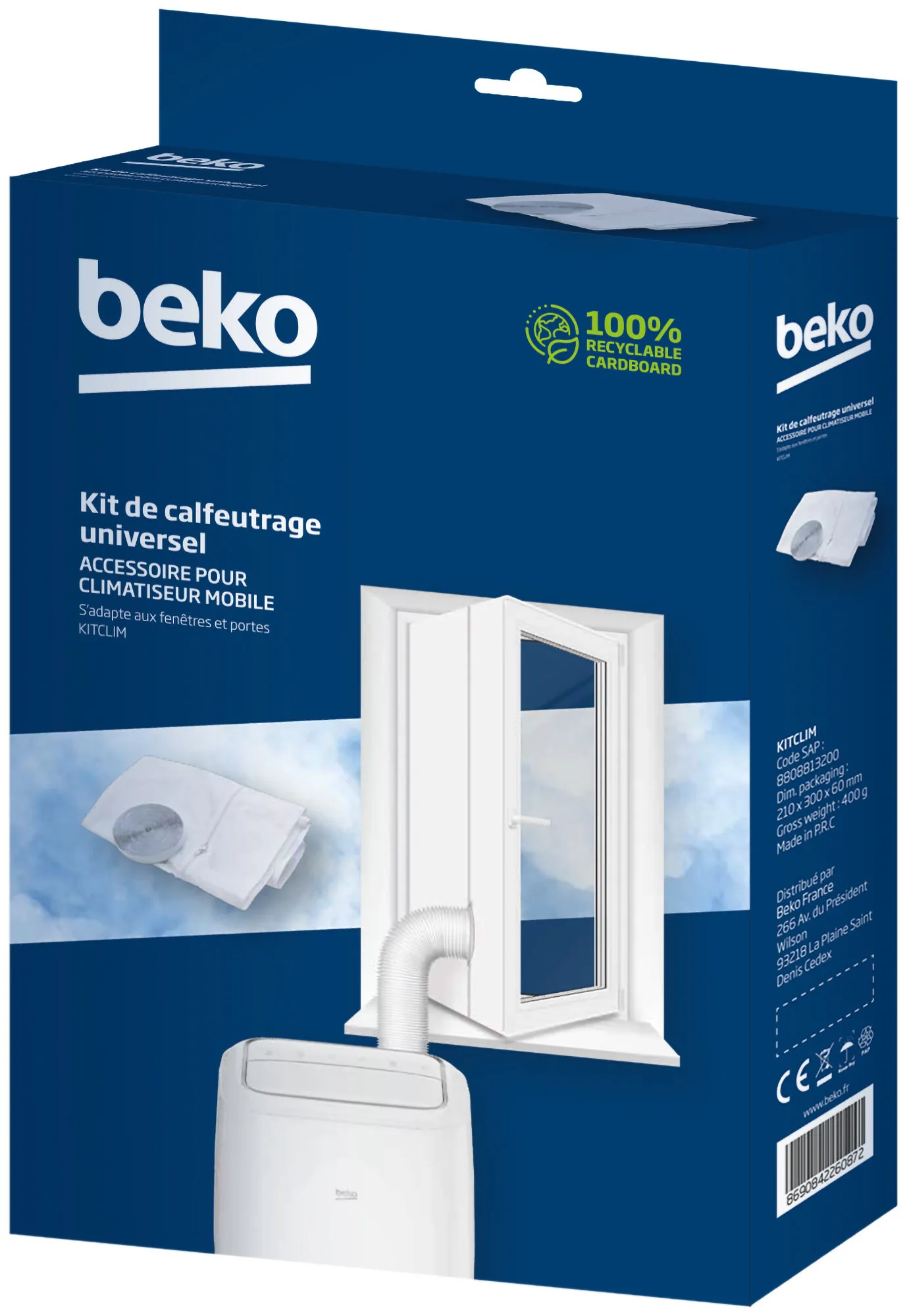 Zestaw okienny Beko do BP407C i BP412C