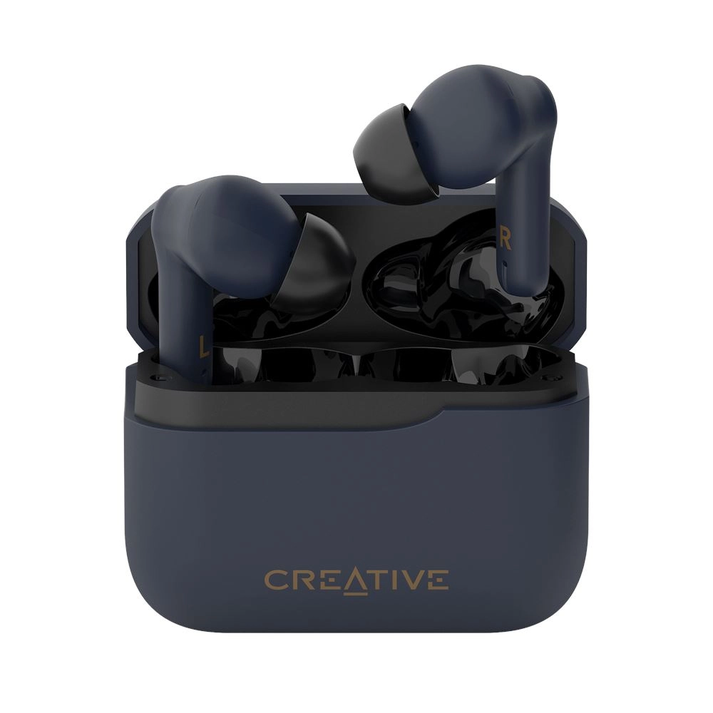 Słuchawki bezprzewodowe Creative Zen Air Plus Dokanałowe Bluetooth 5.3 Granatowy