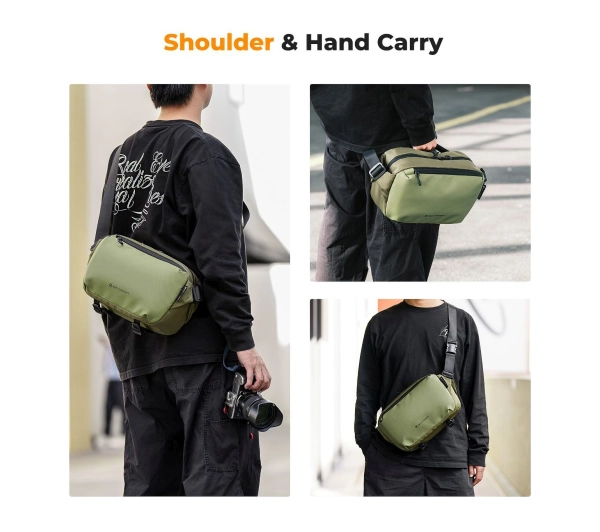 K&F Alpha Sling Bag 10 L Zielony