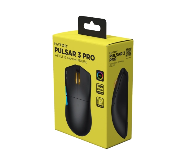 Hator Pulsar 3 Pro Wireless Czarny