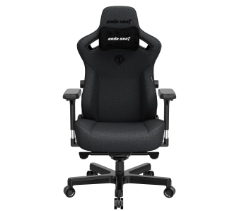 Fotel Anda Seat Kaiser 3 L Gamingowy do 150kg Tkanina Ciemnoszary