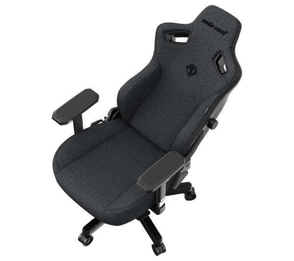 Anda Seat Kaiser 3 L Gamingowy do 150kg Tkanina Ciemnoszary - Kup na Raty - RRSO 0%