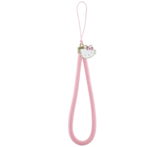Zawieszka do telefonu Hello Kitty Nylon Cord Kitty Head Różowy