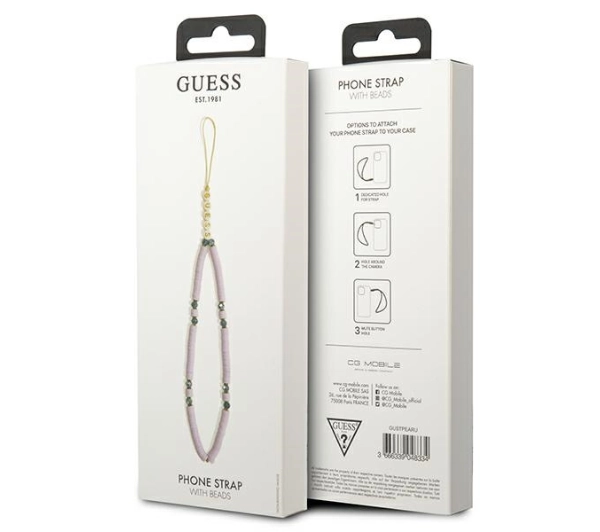 Guess Heishi Beads Lilak