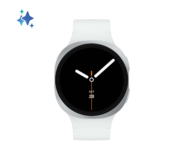 Samsung Galaxy Watch8 Funkcje AI 40mm Srebrny - ⚡ BESTSELLERY ⚡ - Kup na Raty - RRSO 0%