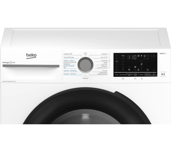 Beko bPro500 BM5DFT6844WSDC EnergySpin 8kg/5kg - TRZECI -55%, ALBO 5-TY ZA 1ZŁ - Kup na Raty - RRSO 0%