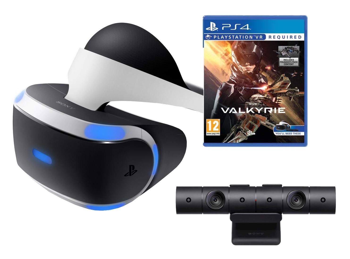 Sony PlayStation VR + kamera + gra EVE: Valkyrie VR
