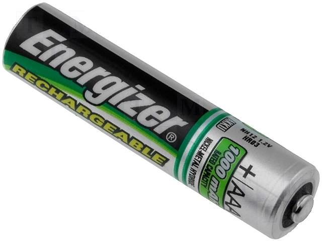 Akumulatorki Energizer AAA 1000 mAh (3 + 1 szt.)