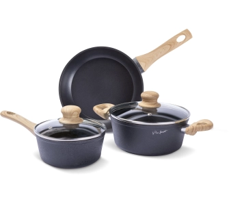 Zestaw garnków Lamart Natur LT1282 Indukcja Aluminium 5 elementów