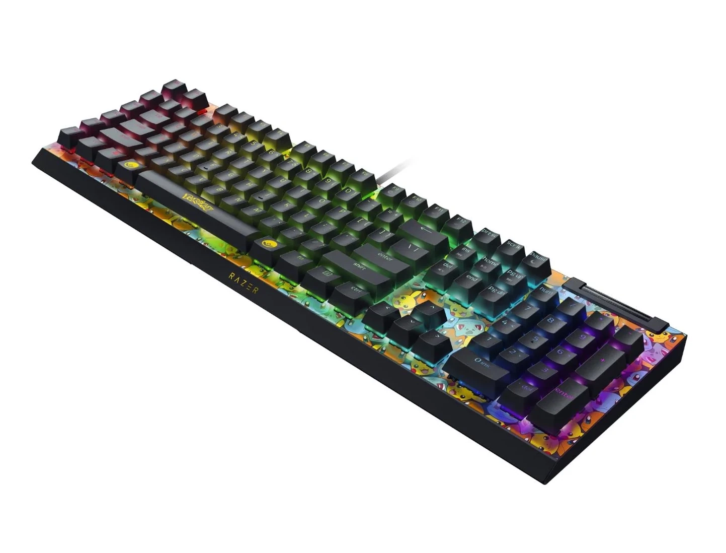 Klawiatura mechaniczna Razer BlackWidow V4 X Pokemon Kanto Edition