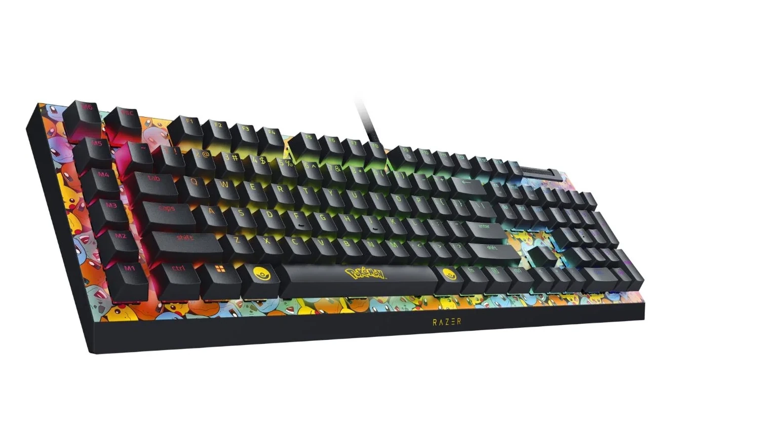 Klawiatura mechaniczna Razer BlackWidow V4 X Pokemon Kanto Edition