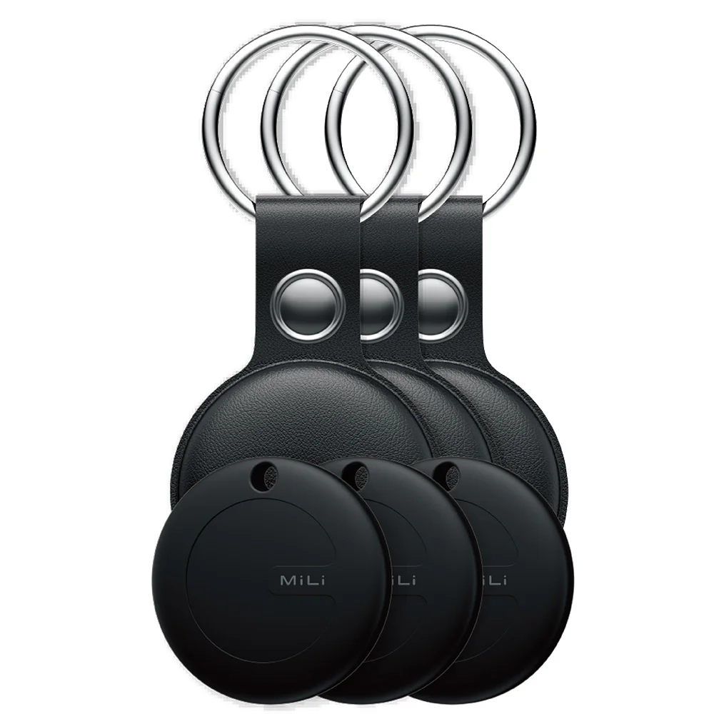 Lokalizator MiLi MiTag Duo Czarny + etui 3szt