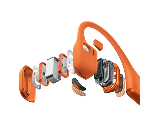 Shokz OpenRun Pro 2 Mini Przewodnictwo kostne Bluetooth 5.3 Pomarańczowy - Kup na Raty - RRSO 0%