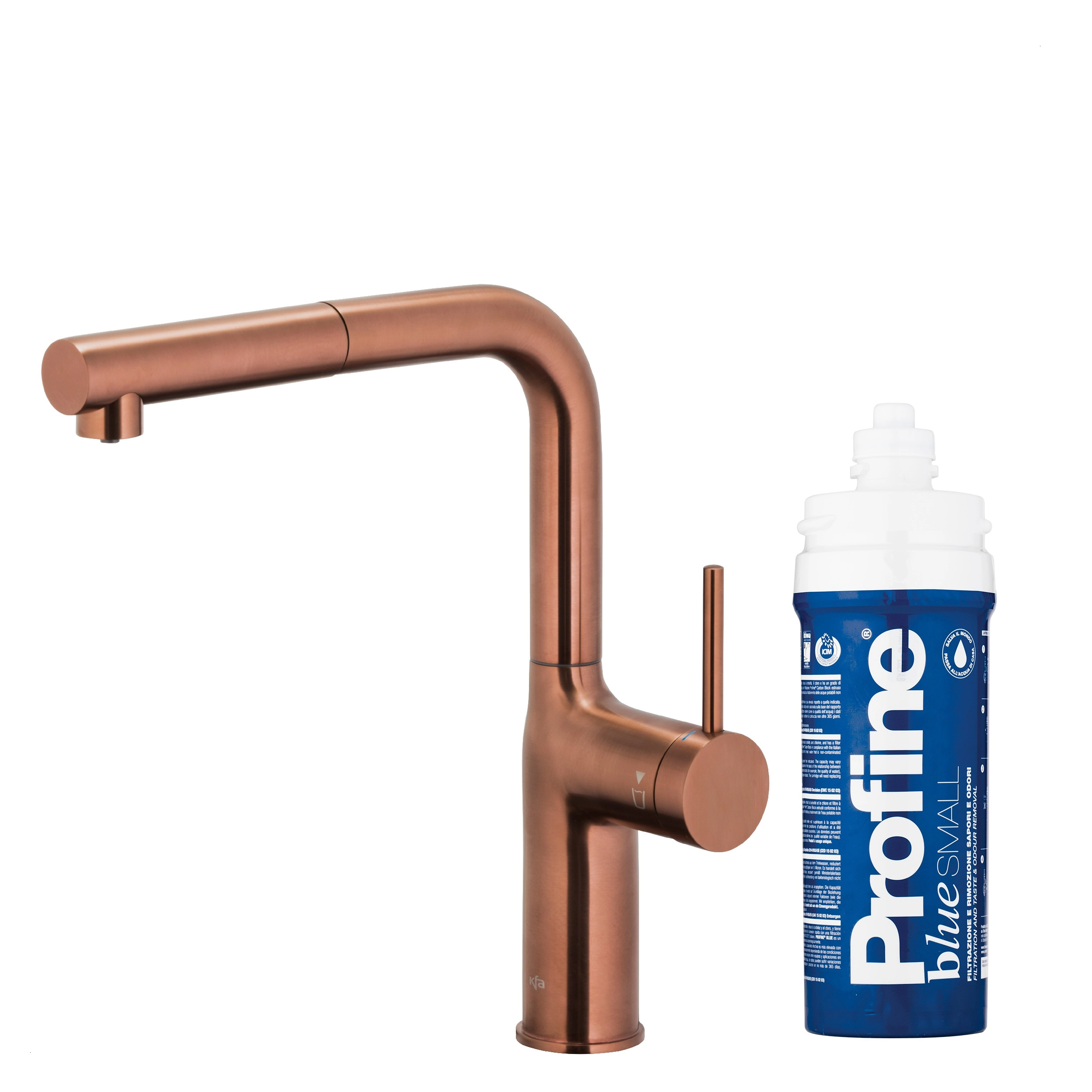 Bateria KFA Armatura Duero Pure Move 6623-423-34 Miedziany Stal szlachetna