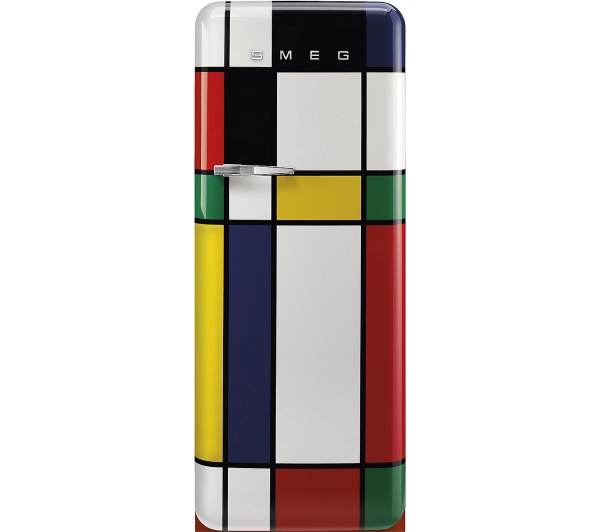 Smeg FAB28RDMC6 Chłodziarka No Frost 153cm Multikolorowy