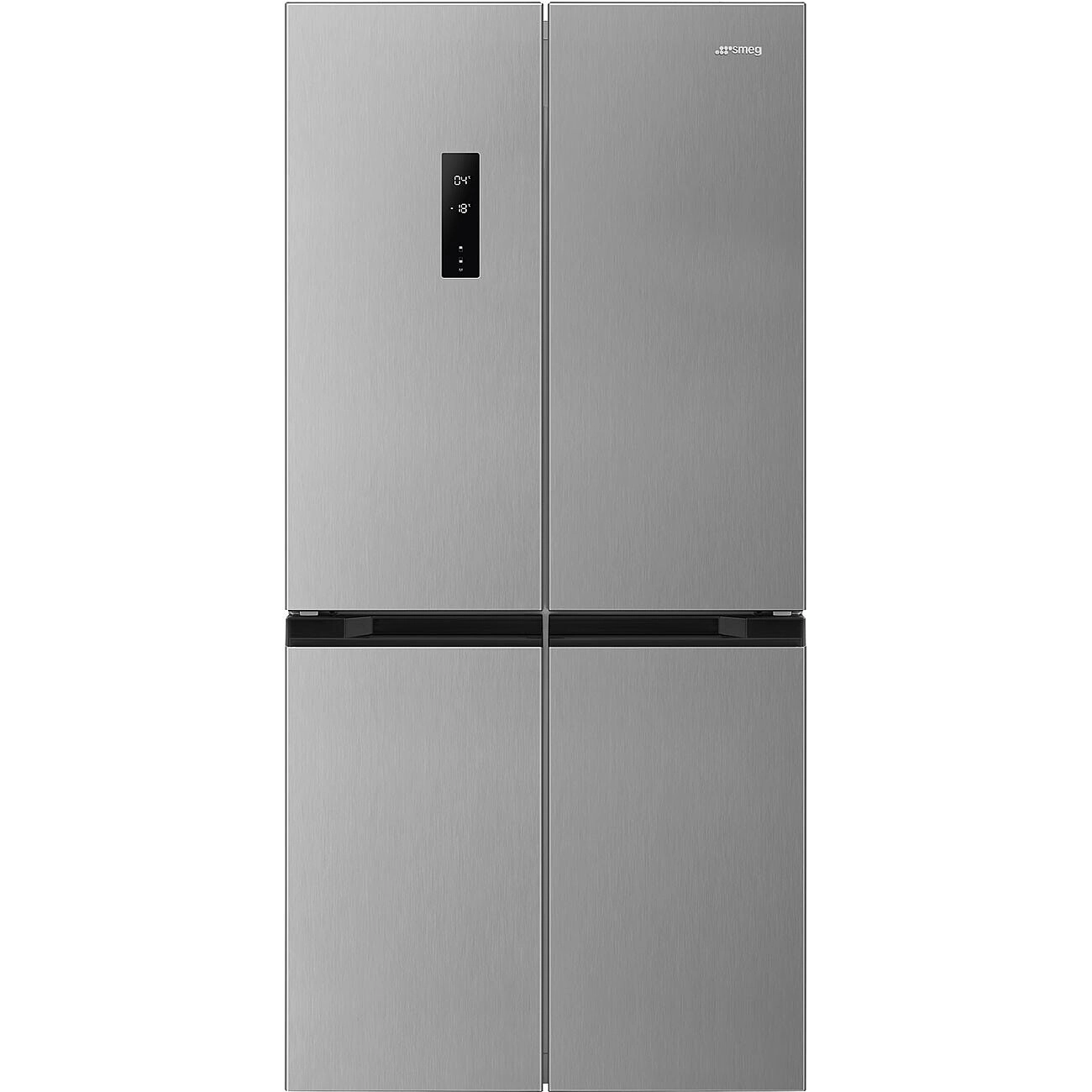 Lodówka Smeg SBS FQI48XE Pełny No Frost 179cm Szary