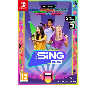 Let's Sing 2026 + 2 mikrofony Gra na Nintendo Switch