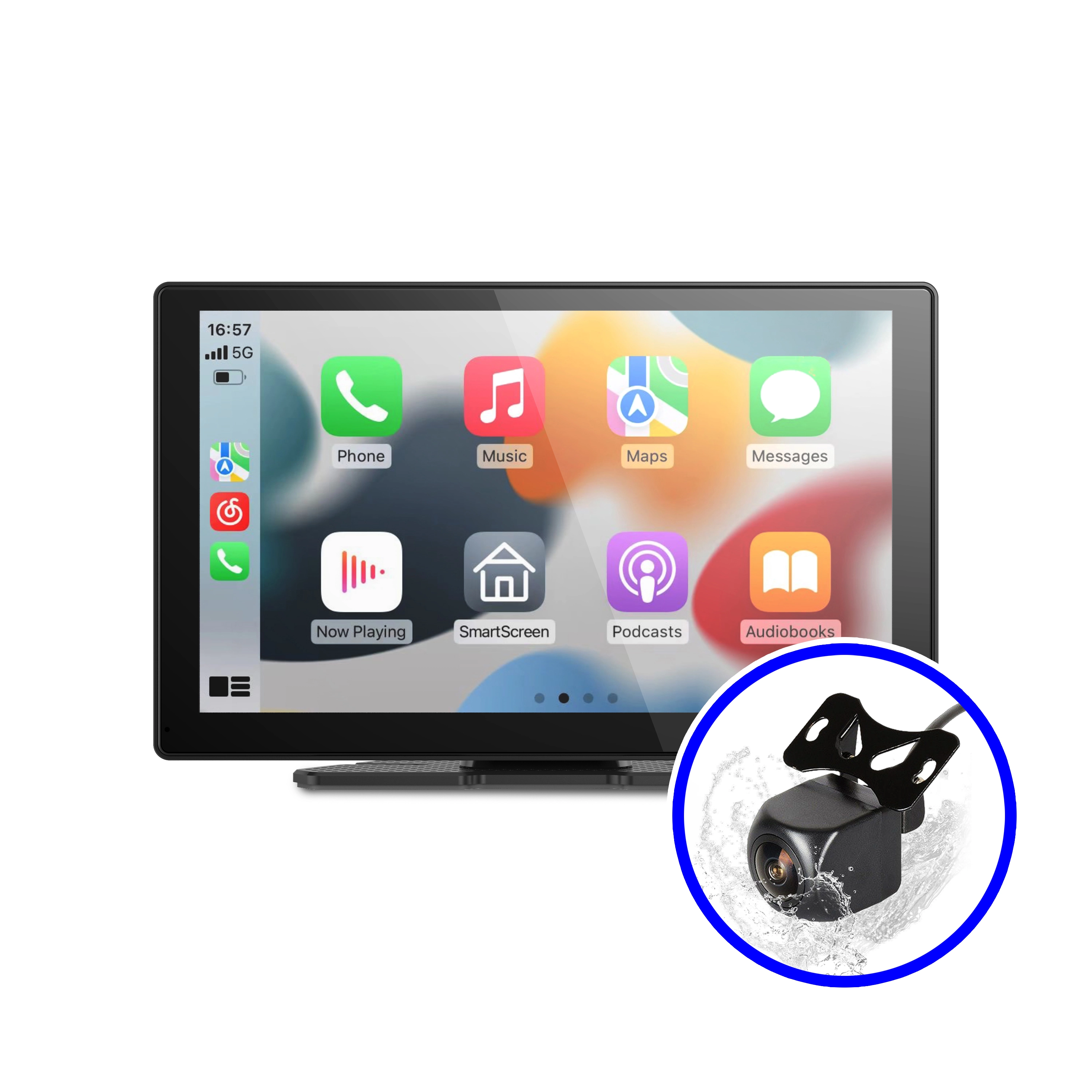 Stacja multimedialna Nexadio CP200 CarPlay Android Auto Kamera Cofania