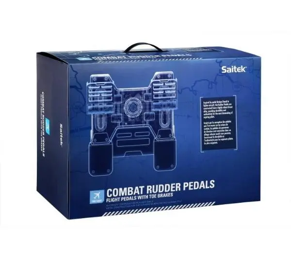 Saitek Pro FLight Rudder Pedals do PC Przewodowy - Kup na Raty - RRSO 0%
