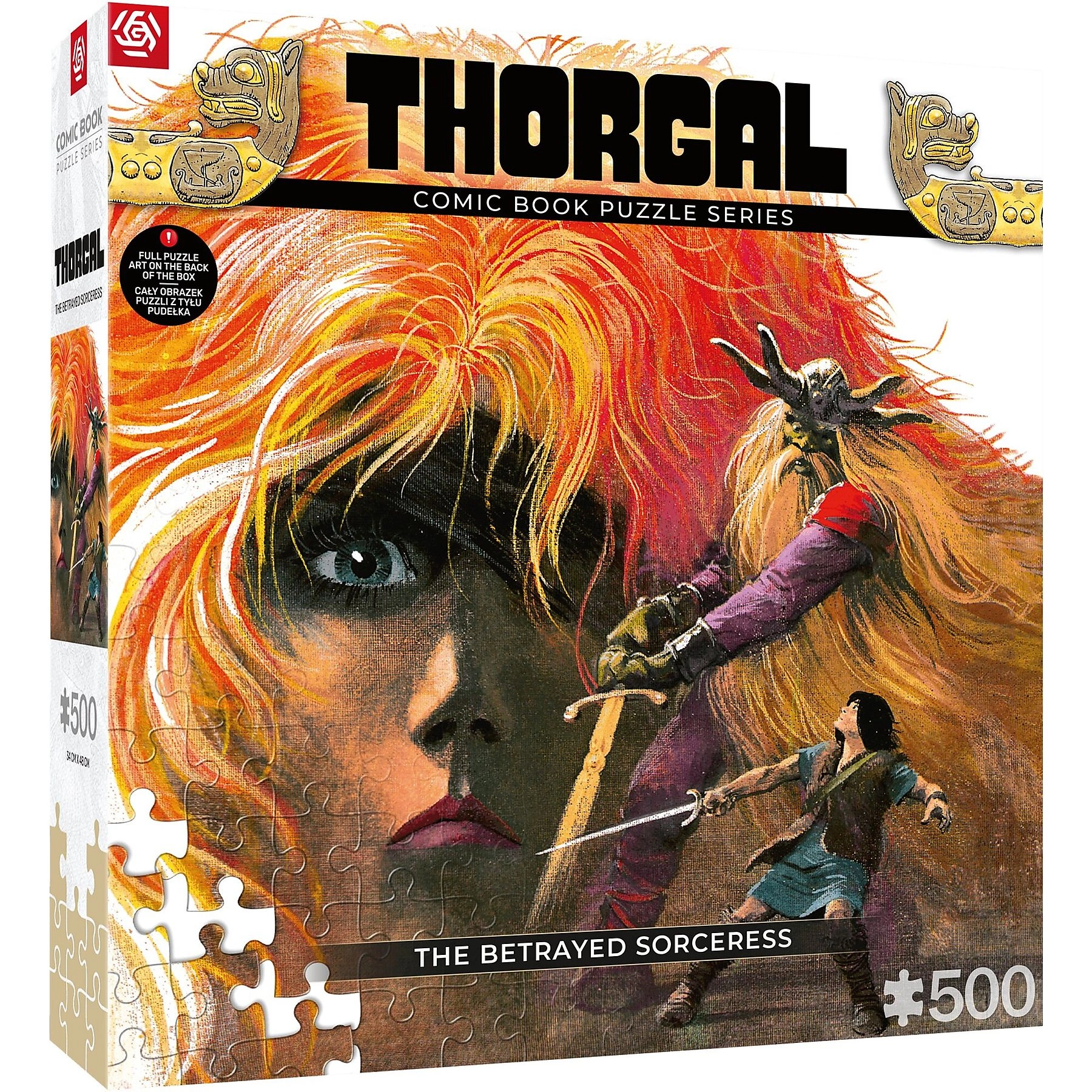 Puzzle Good Loot Thorgal Zdradzona Czarodziejka 500 elementów