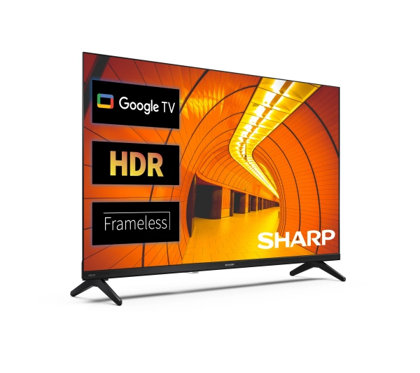 Sharp 32HF2765E 32" HD Ready Google TV DVB-T2 - Kup na Raty - RRSO 0%