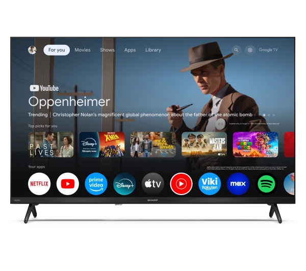 Sharp 32HF2765E 32" HD Ready Google TV DVB-T2 - Kup na Raty - RRSO 0%