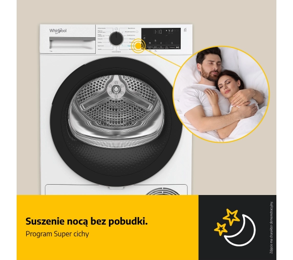 Whirlpool C WD 86M WBS PL Funkcje AI AdaptiveDry 58,6cm 8kg Zdalne sterowanie - TRZECI -55%, ALBO 5-TY ZA 1ZŁ - Kup na Raty - RRSO 0%