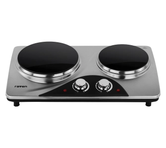 Kuchenka nastawna Raven EKEN002 Ceramiczna Srebrny/Czarny