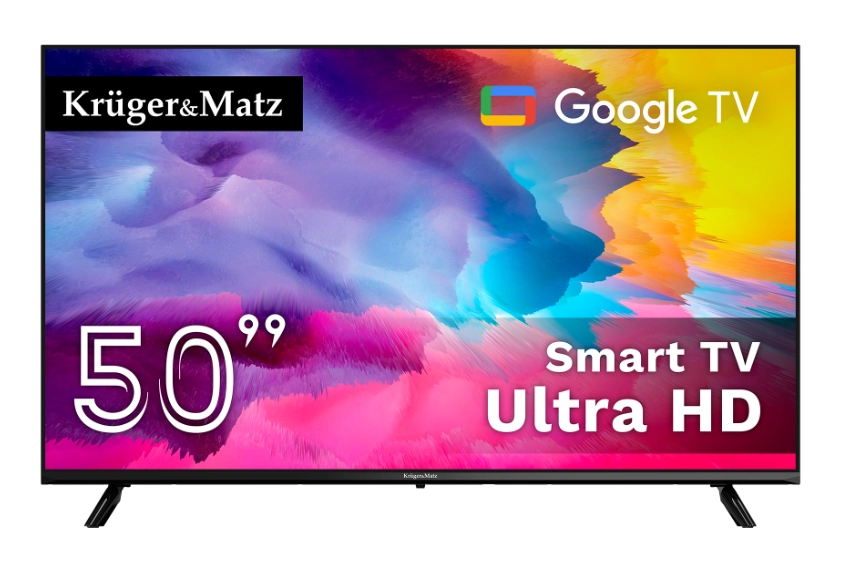 Telewizor Kruger & Matz 50U740NB 50" UHD Google TV DVB-T2